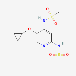 N,N'-(5-Cyclopropoxypyridine-2,4-diyl)dimethanesulfonamide