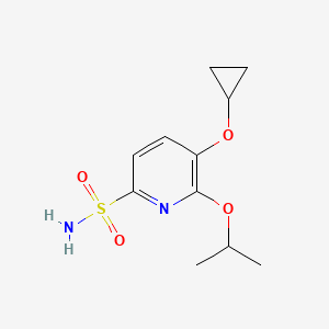 5-Cyclopropoxy-6-isopropoxypyridine-2-sulfonamide