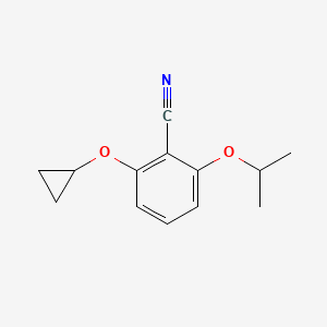 2-Cyclopropoxy-6-isopropoxybenzonitrile