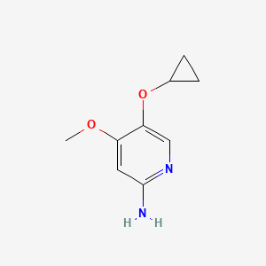 5-Cyclopropoxy-4-methoxypyridin-2-amine