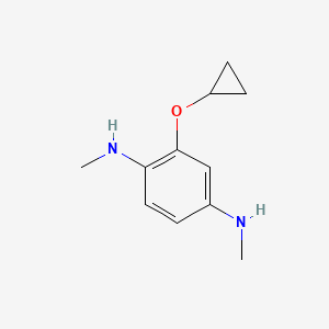 2-Cyclopropoxy-N1,N4-dimethylbenzene-1,4-diamine