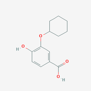 3-(Cyclohexyloxy)-4-hydroxybenzoic acid