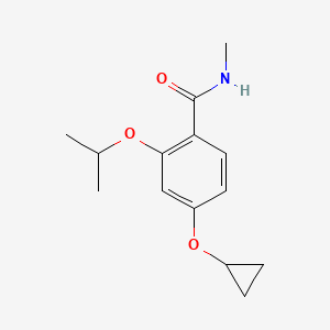 4-Cyclopropoxy-2-isopropoxy-N-methylbenzamide