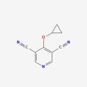 4-Cyclopropoxypyridine-3,5-dicarbonitrile