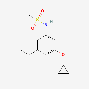 N-(3-Cyclopropoxy-5-isopropylcyclohexa-1,3-dienyl)methanesulfonamide