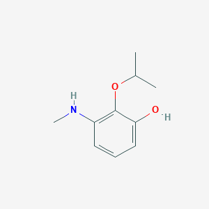 2-Isopropoxy-3-(methylamino)phenol