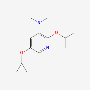 5-Cyclopropoxy-2-isopropoxy-N,N-dimethylpyridin-3-amine