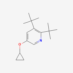 2,3-DI-Tert-butyl-5-cyclopropoxypyridine