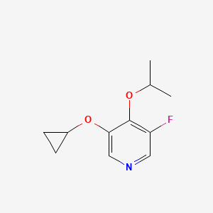 3-Cyclopropoxy-5-fluoro-4-isopropoxypyridine