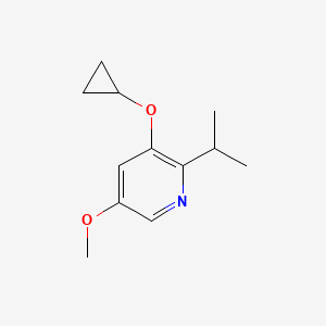 3-Cyclopropoxy-2-isopropyl-5-methoxypyridine