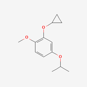 2-Cyclopropoxy-4-isopropoxy-1-methoxybenzene