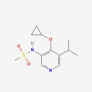 N-(4-Cyclopropoxy-5-isopropylpyridin-3-YL)methanesulfonamide