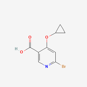 6-Bromo-4-cyclopropoxynicotinic acid