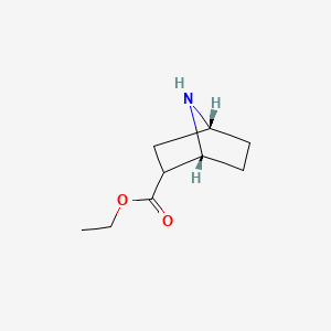 ethyl (1R,2R,4S)-7-azabicyclo[2.2.1]heptane-2-carboxylate-rel-