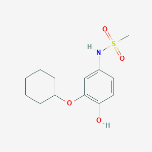 N-(3-(Cyclohexyloxy)-4-hydroxyphenyl)methanesulfonamide