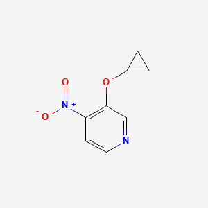 3-Cyclopropoxy-4-nitropyridine