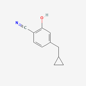 4-(Cyclopropylmethyl)-2-hydroxybenzonitrile