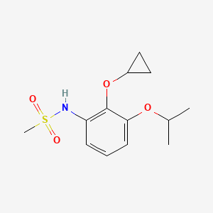 N-(2-Cyclopropoxy-3-isopropoxyphenyl)methanesulfonamide