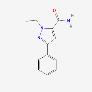 1-ethyl-3-phenyl-1H-pyrazole-5-carboxamide