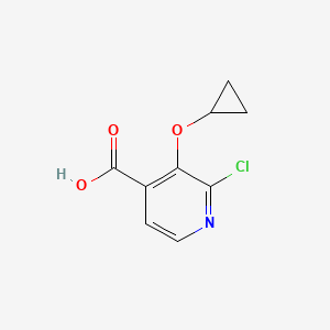 2-Chloro-3-cyclopropoxyisonicotinic acid