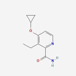 4-Cyclopropoxy-3-ethylpicolinamide