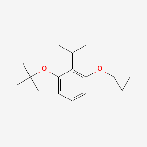 1-Tert-butoxy-3-cyclopropoxy-2-isopropylbenzene