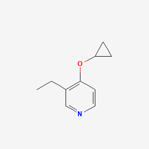 4-Cyclopropoxy-3-ethylpyridine