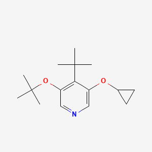 3-Tert-butoxy-4-tert-butyl-5-cyclopropoxypyridine