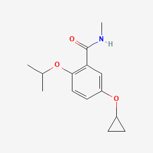 5-Cyclopropoxy-2-isopropoxy-N-methylbenzamide