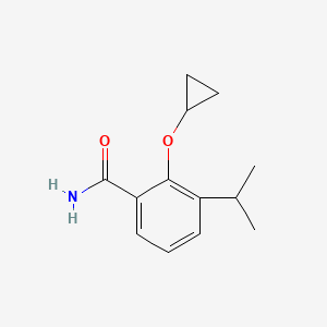 2-Cyclopropoxy-3-isopropylbenzamide