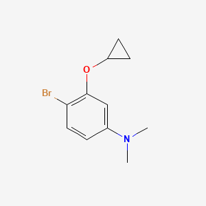 4-Bromo-3-cyclopropoxy-N,N-dimethylaniline