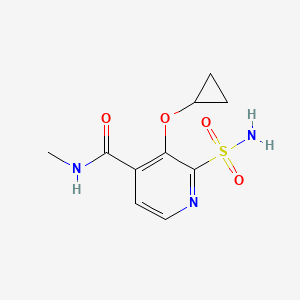 3-Cyclopropoxy-N-methyl-2-sulfamoylisonicotinamide