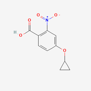 4-Cyclopropoxy-2-nitrobenzoic acid