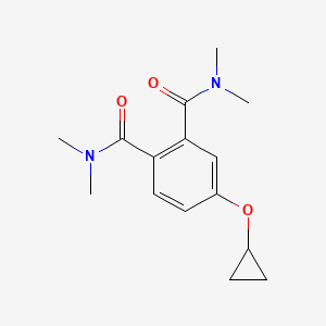 4-Cyclopropoxy-N1,N1,N2,N2-tetramethylphthalamide