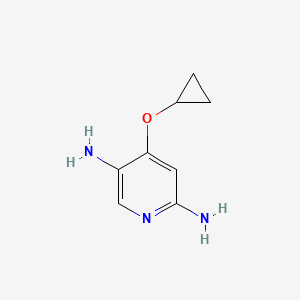 4-Cyclopropoxypyridine-2,5-diamine