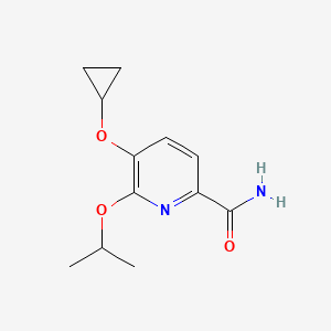 5-Cyclopropoxy-6-isopropoxypicolinamide