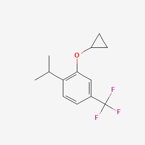 2-Cyclopropoxy-1-isopropyl-4-(trifluoromethyl)benzene