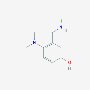 3-(Aminomethyl)-4-(dimethylamino)phenol