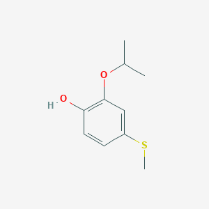 2-Isopropoxy-4-(methylthio)phenol