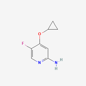 4-Cyclopropoxy-5-fluoropyridin-2-amine