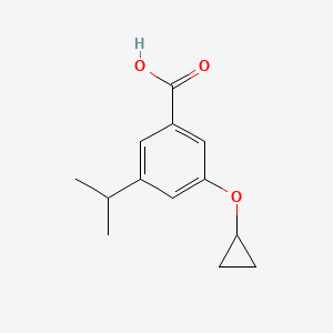 3-Cyclopropoxy-5-isopropylbenzoic acid