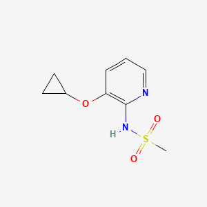 N-(3-Cyclopropoxypyridin-2-YL)methanesulfonamide