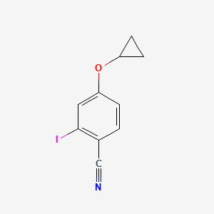 4-Cyclopropoxy-2-iodobenzonitrile