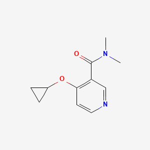 4-Cyclopropoxy-N,N-dimethylnicotinamide