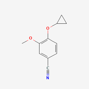 4-Cyclopropoxy-3-methoxybenzonitrile