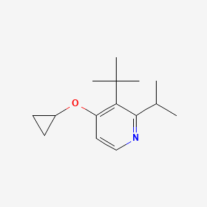 3-Tert-butyl-4-cyclopropoxy-2-isopropylpyridine