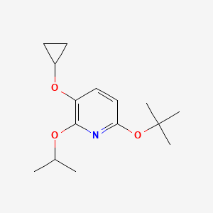 6-Tert-butoxy-3-cyclopropoxy-2-isopropoxypyridine