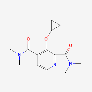 3-Cyclopropoxy-N2,N2,N4,N4-tetramethylpyridine-2,4-dicarboxamide