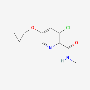 3-Chloro-5-cyclopropoxy-N-methylpicolinamide