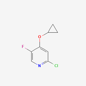 2-Chloro-4-cyclopropoxy-5-fluoropyridine